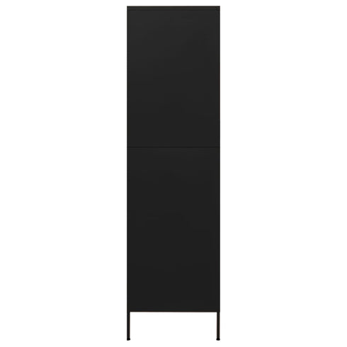 Lady Jillian -  Wardrobe Black 90x50x180 cm Steel